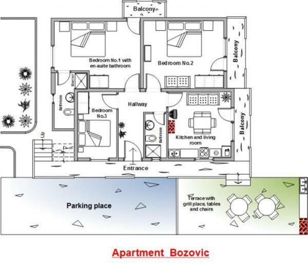 Apartment Bozovic Orebić Стая снимка